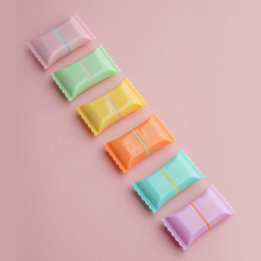 Candy highlighter Set ( pack of 6 )