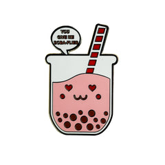 You Give me Boba-Flies Enamel Pin