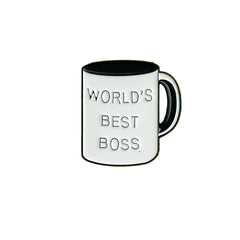 World's Best Boss Enamel Pin