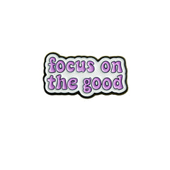 focus on the good Enamel Pin