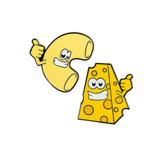 Mac & cheese Enamel pin